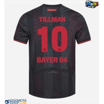 Moški Nogometni dresi Bayer Leverkusen Malik Tillman #10 Domači 2025-26 Kratek Rokav